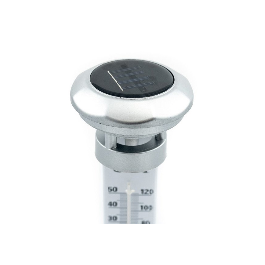 Grundig 89640 - LED-aurinkolamppu lämpömittarilla 1xLED / 1,2V