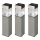 Grundig 90048 - SETTI 3x Aurinkolamppu LED/5,5x28cm