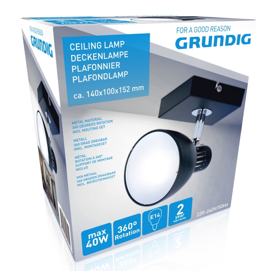 Grundig - Kohdevalo 1xE14/40W/230V