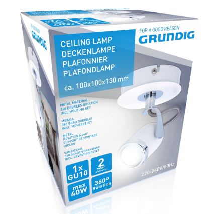 Grundig - Kohdevalo 1xGU10/50W/230V