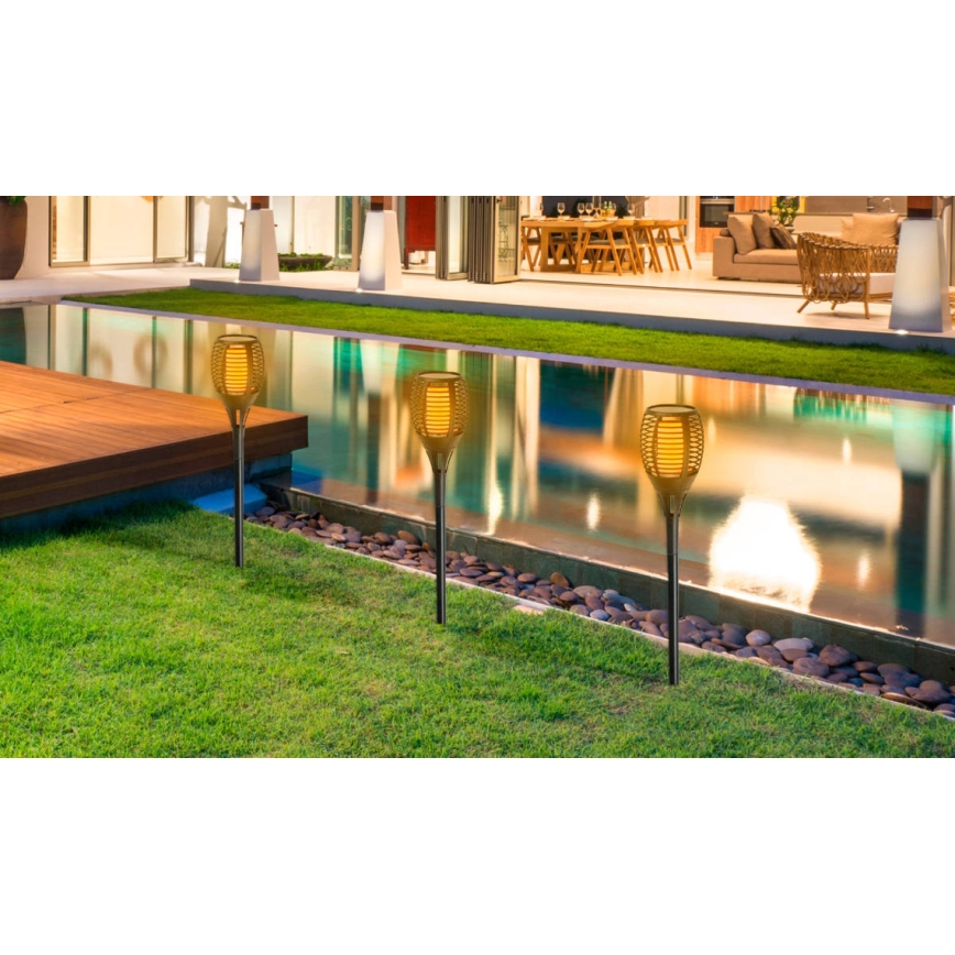 Grundig - LED-aurinkokennolamppu LED/1xAA
