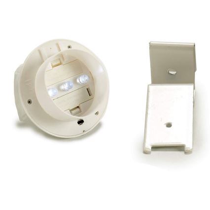 Grundig - LED-aurinkokennovalo kahvalla 3xLED / 1xAA