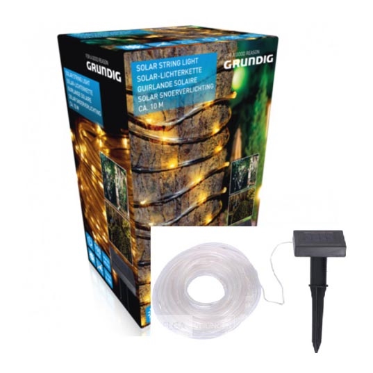 Grundig - LED-aurinkoketju 10m
