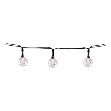 Grundig - LED-aurinkoketju 50xLED/8 toiminnot 6,9m lämpimänvalkoinen