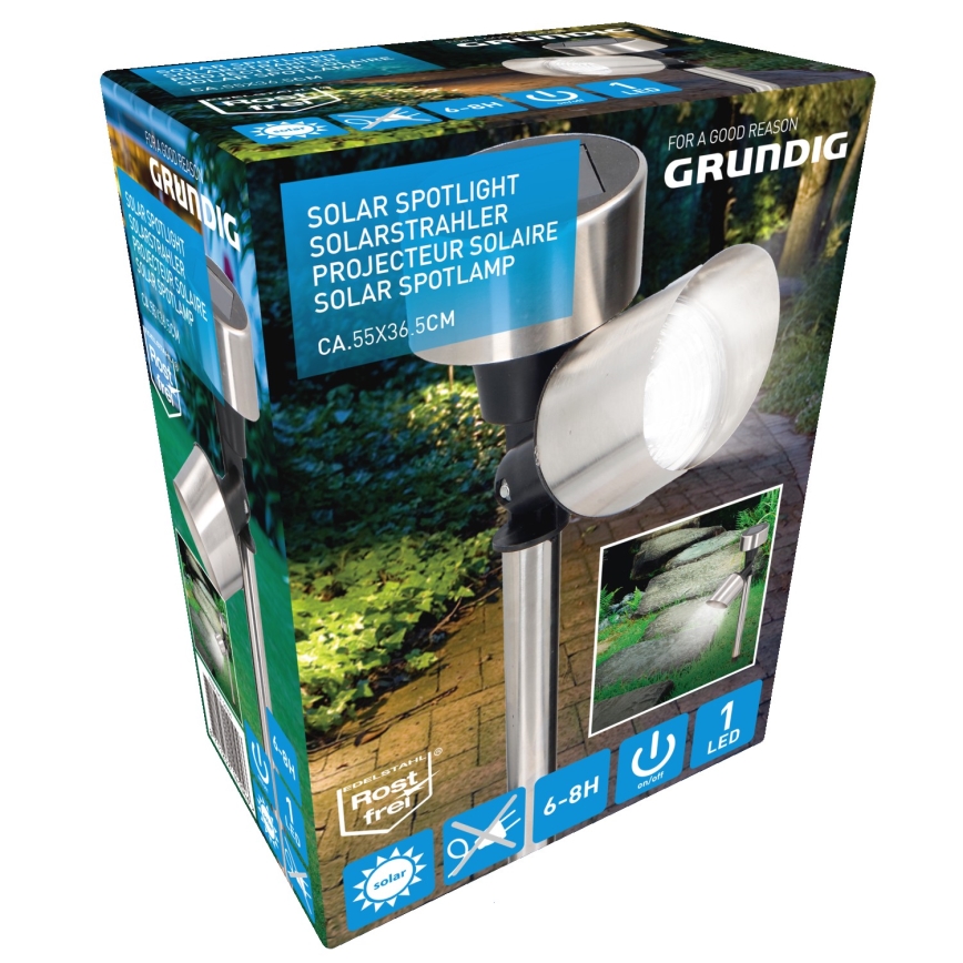 Grundig - LED Aurinkolamppu LED/1,2V