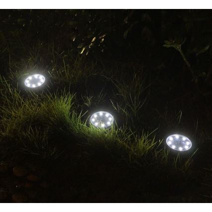 Grundig - LED-aurinkovalaistus 8xLED/1xAA 600 mAh
