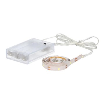 Grundig - LED-nauha 2m LED/3xAA punainen