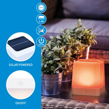 Grundig - LED-RGB-aurinkolamppu LED/3,7V