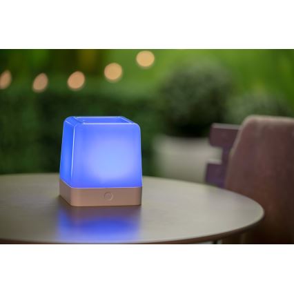 Grundig - LED-RGB-aurinkolamppu LED/3,7V