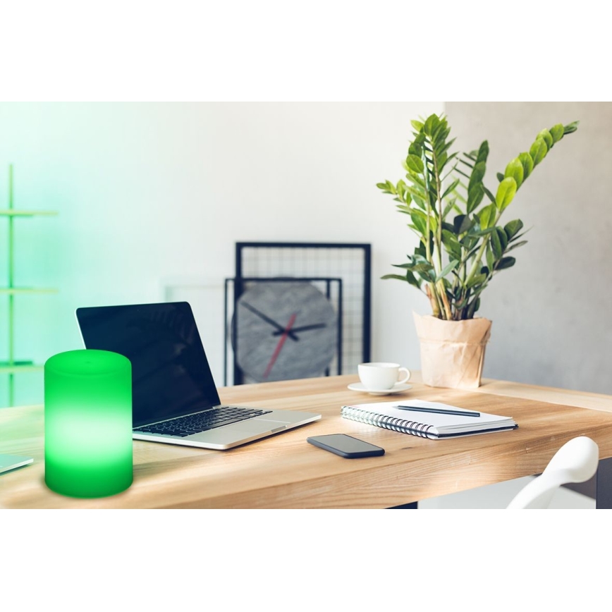 Grundig - LED RGB Himmennettävä pöytälamppu LED/3xAAA + kaukosäädin