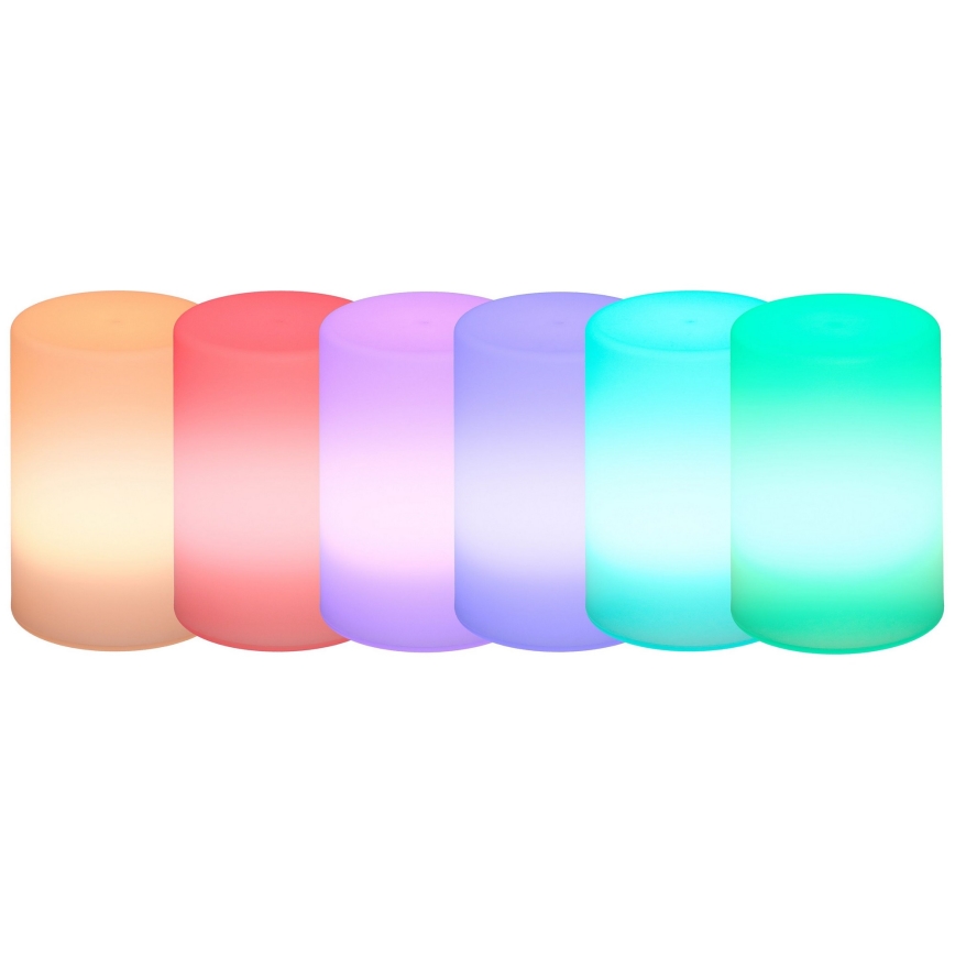 Grundig - LED RGB Himmennettävä pöytälamppu LED/3xAAA + kaukosäädin