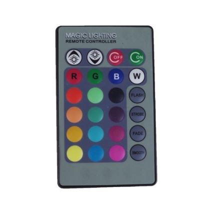 Grundig - LED RGB Himmennettävä pöytävalaisin LED/1W/230V + kaukosäädin