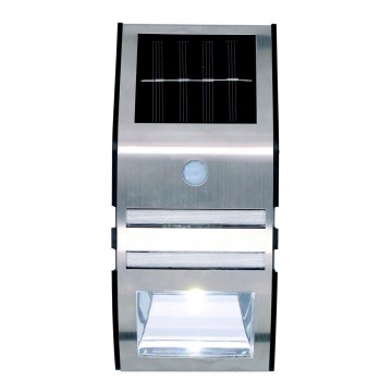Grundig - LED-seinäaurinkovalaisin sensorilla 1xLED IP64