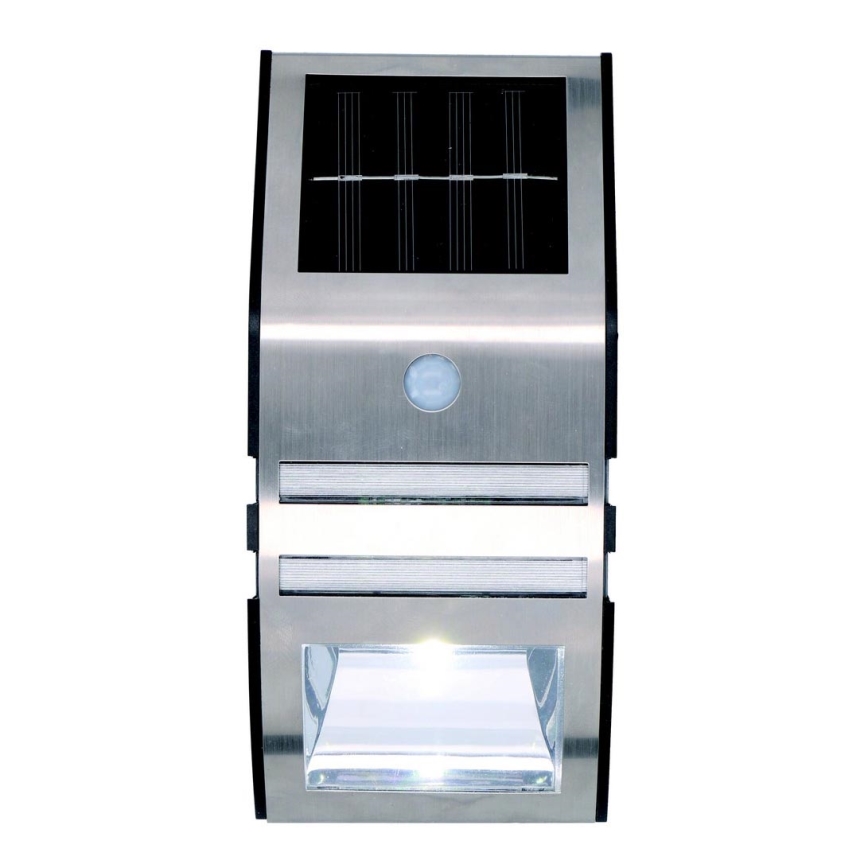 Grundig - LED-seinäaurinkovalaisin sensorilla 1xLED IP64