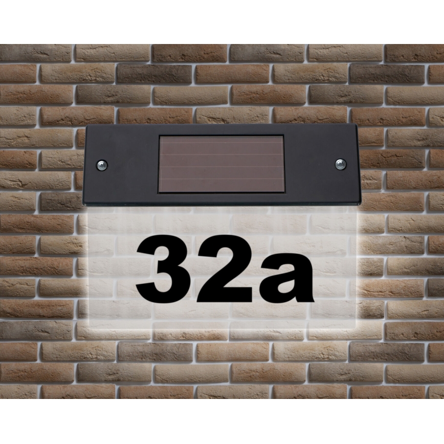 Grundig - LED Solar talon numero anturilla LED/1,2V IP44