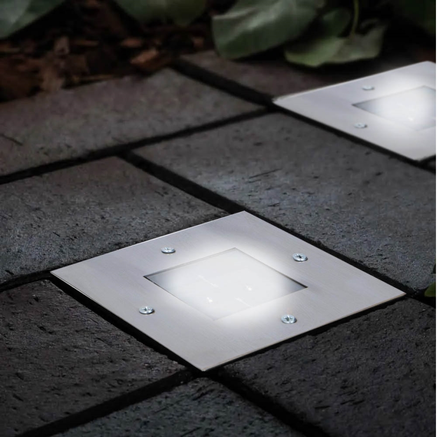 Grundig - LED Upotettava aurinkokennovalo 2xLED/1,2V 600 mAh IP44
