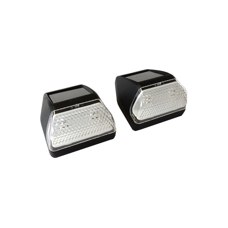 Grundig - SETTI 2x LED-seinäaurinkovalaisin 2xLED/1xAA IP44
