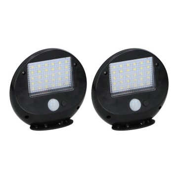 Grundig - SETTI 2x LED-seinäaurinkovalaisin anturilla LED/3,2V