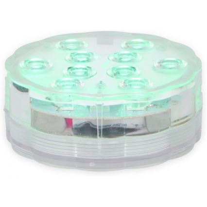 Grundig - 3 kpl himennettäviä RGBW-LED-valaisimia, LED/3W/3xAAA, IP65 + kaukosäädin