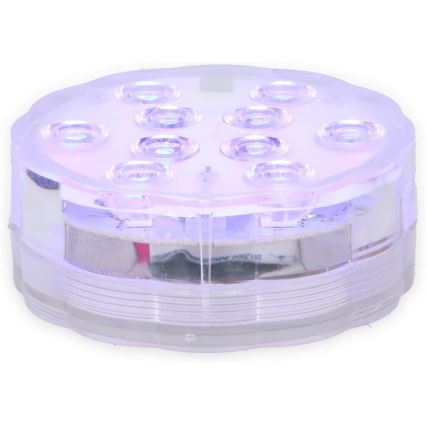 Grundig - 3 kpl himennettäviä RGBW-LED-valaisimia, LED/3W/3xAAA, IP65 + kaukosäädin