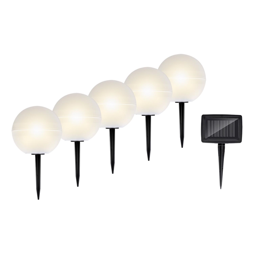 Grundig - SETTI 5x LED RGBW  Aurinkovalo LED/3,2V IP44