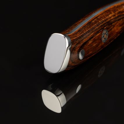 Gudaro - Damaskiteräinen keittiöhedelmäveitsi FENG 3,5, 67 teräskerrosta, pituus 9,5cm