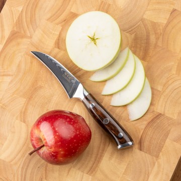 Gudaro - Keittiöveitsi BIRD BEAK 7,6 cm damaskiteräs