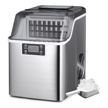 Guzzanti GZ124A - Jääpalakone 150W/230V ruostumaton teräs