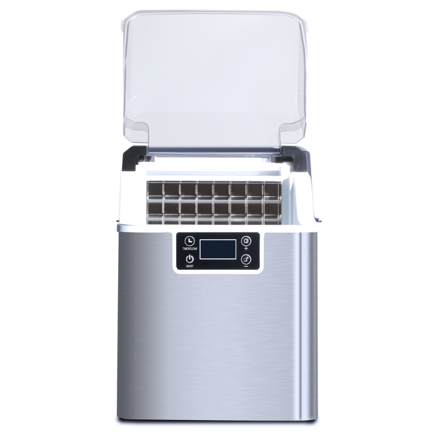 Guzzanti GZ124A - Jääpalakone 150W/230V ruostumaton teräs
