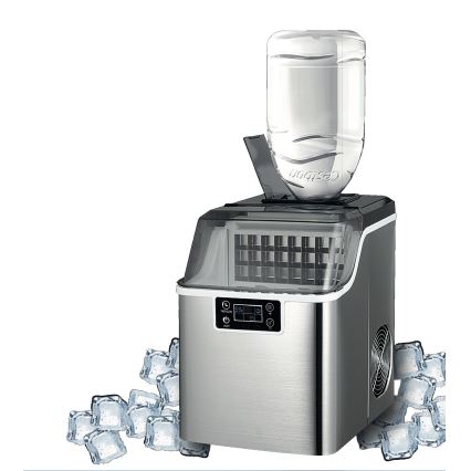 Guzzanti GZ124A - Jääpalakone 150W/230V ruostumaton teräs