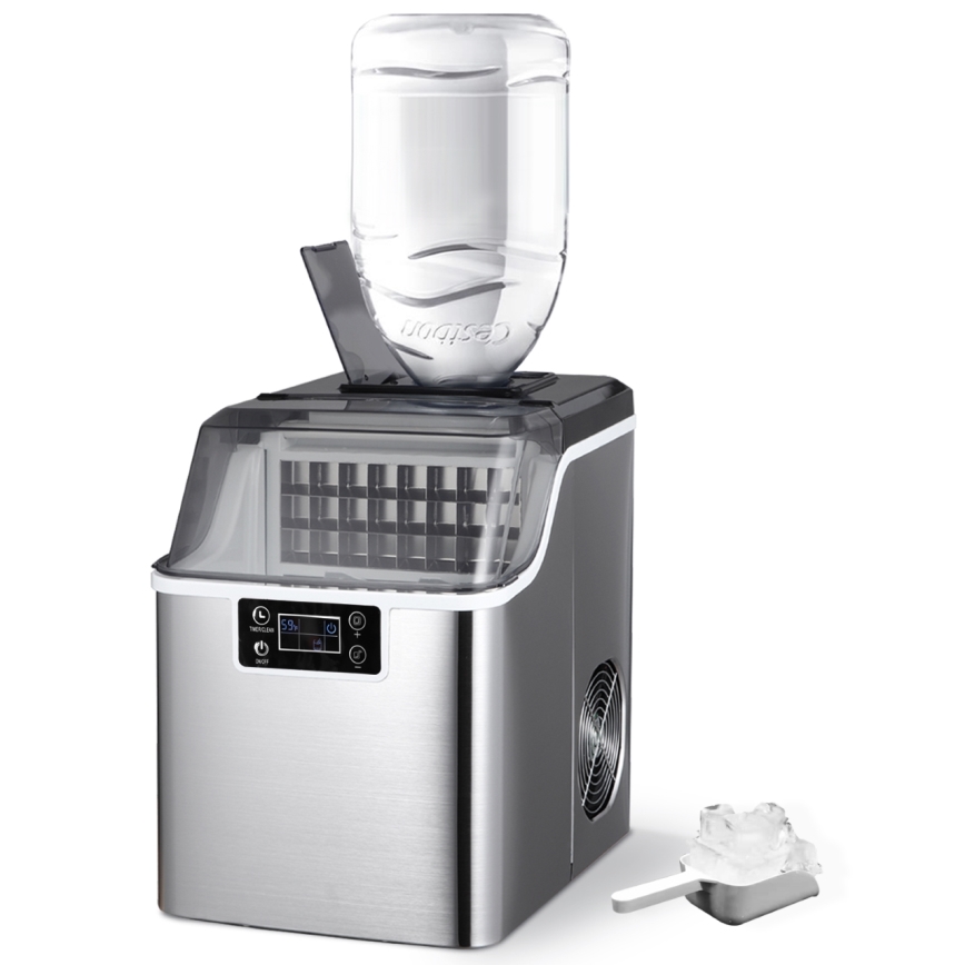 Guzzanti GZ124A - Jääpalakone 150W/230V ruostumaton teräs