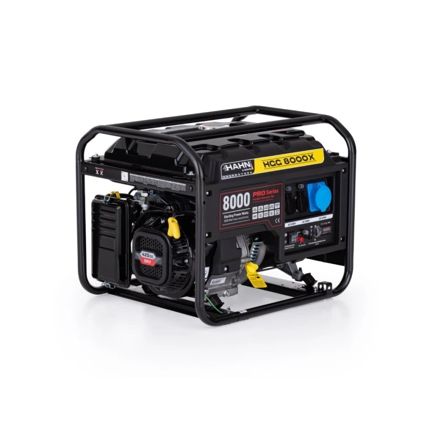 Hahn & Sohn 7410 - Bensiinigeneraattori HGG 8000X 6500W