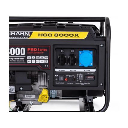 Hahn & Sohn 7410 - Bensiinigeneraattori HGG 8000X 6500W