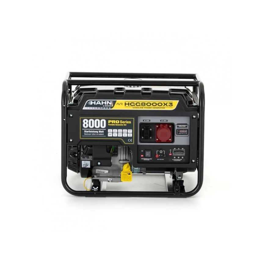 Hahn & Sohn 9177 - Bensiinigeneraattori HGG 8000 X3 6500W