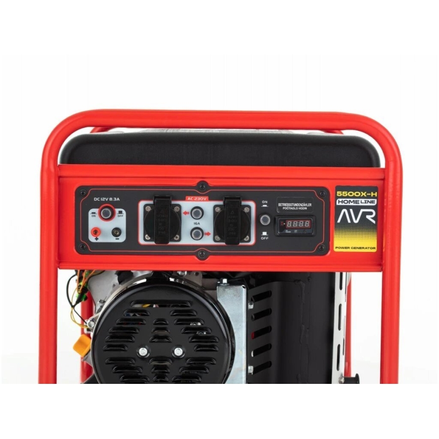 Hahn & Sohn 9178 - Bensiinigeneraattori HGG 5500 X-H 5500W