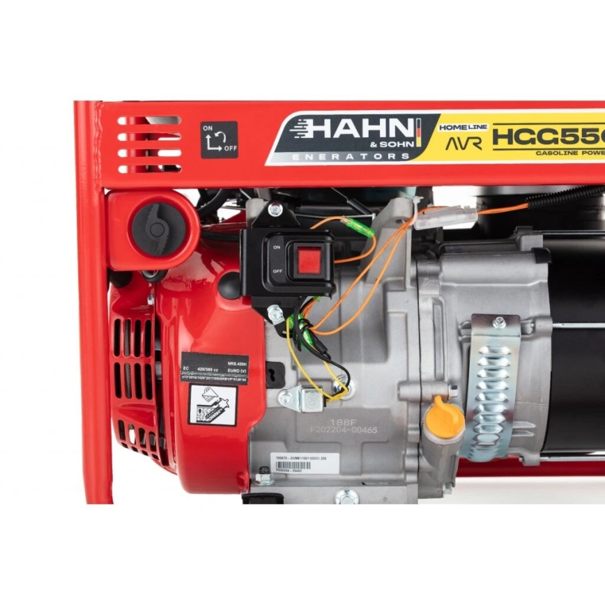 Hahn & Sohn 9178 - Bensiinigeneraattori HGG 5500 X-H 5500W
