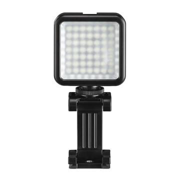 Hama - LED Himmennettävä valo puhelimiin, kameroihin ja videokameroihin LED/5,5W/2xAA