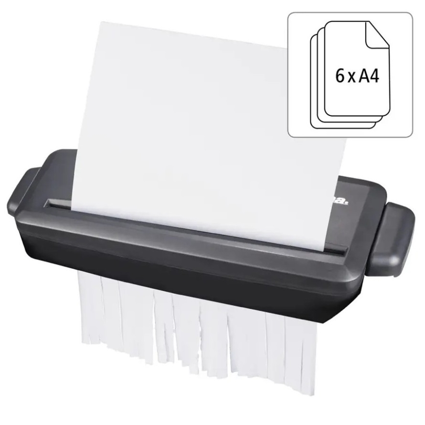 Hama - Mini paperileikkuri A4 230V musta