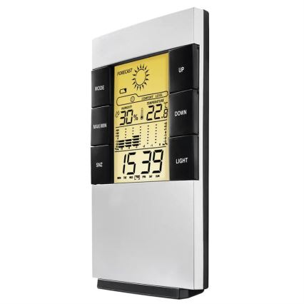 Hama - Sääasema LCD-näytöllä ja herätyskellolla 2xAAA