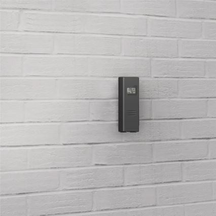 Hama - Sääasema värillisellä LCD-näytöllä ja herätyskellolla + USB musta