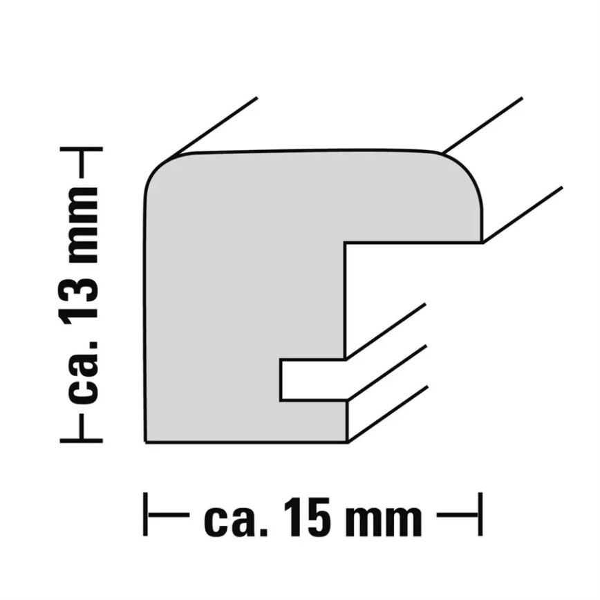 Hama - Valokuvakehys 10x15 cm musta