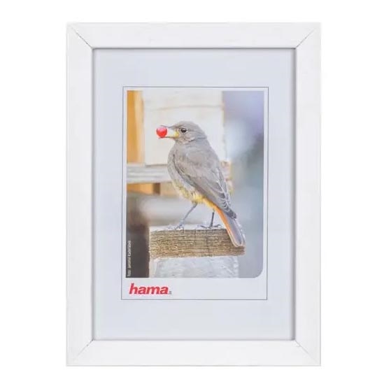 Hama - Valokuvakehys 13x18 cm mänty/valkoinen