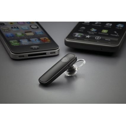 Handsfree-kuulokkeet mikrofonilla, musta
