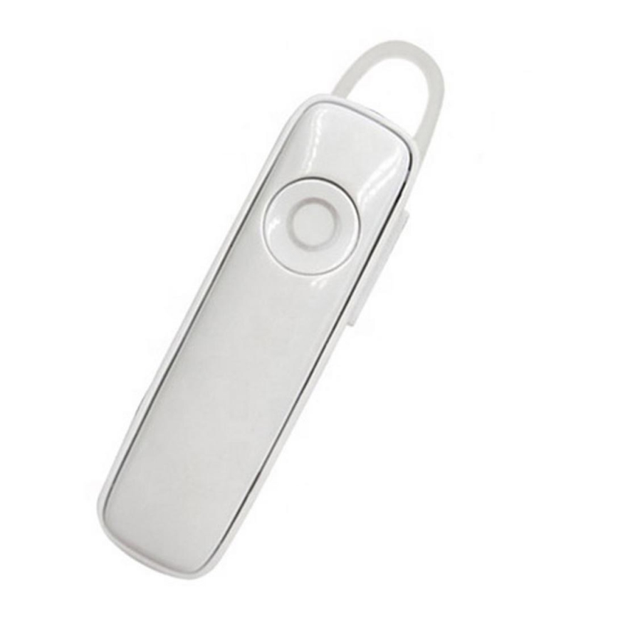 Handsfree-kuulokkeet mikrofonilla, valkoinen
