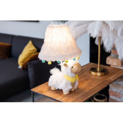 Happy Lamps - Lasten LED-pöytävalaisin ALMA LED/5,4W/230V laama