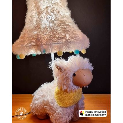 Happy Lamps - Lasten LED-pöytävalaisin ALMA LED/5,4W/230V laama