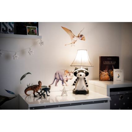 Happy Lamps - Lasten LED-pöytävalaisin BEN LED/5,4W/230V pesukarhu