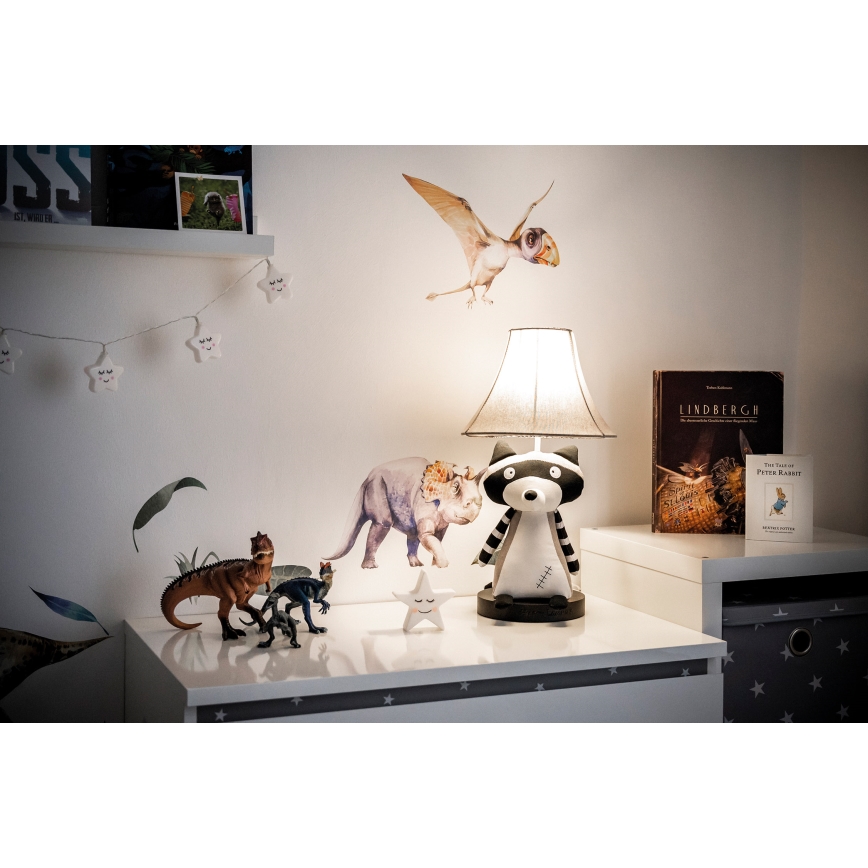 Happy Lamps - Lasten LED-pöytävalaisin BEN LED/5,4W/230V pesukarhu