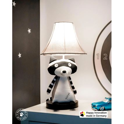 Happy Lamps - Lasten LED-pöytävalaisin BEN LED/5,4W/230V pesukarhu
