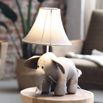 Happy Lamps - Lasten LED-pöytävalaisin BOBBY LED/5,4W/230V norsu